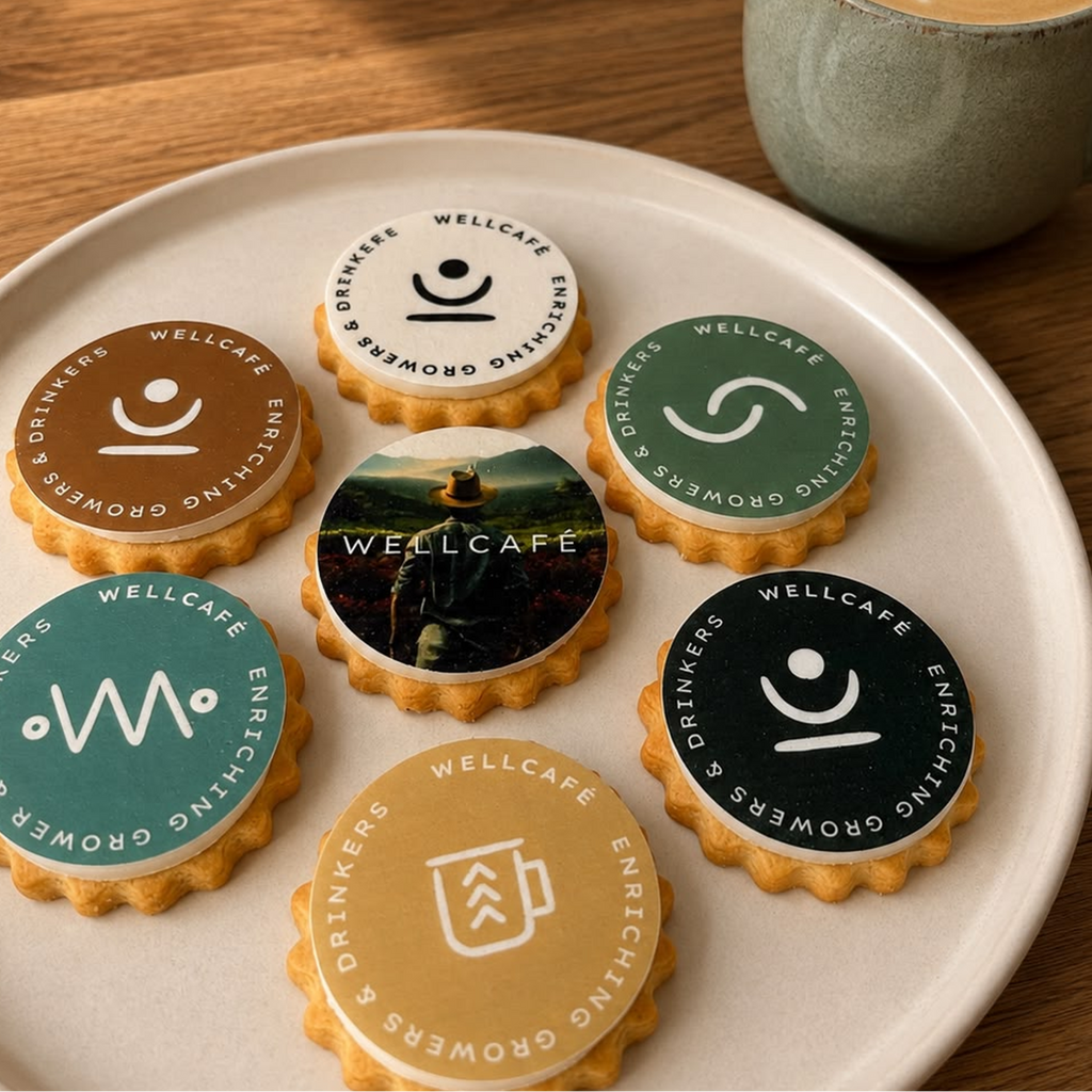 Company Logo Biscuits