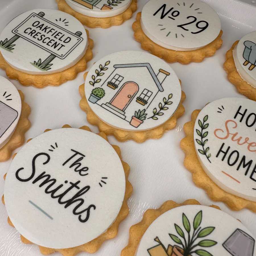 New Home Housewarming Biscuits