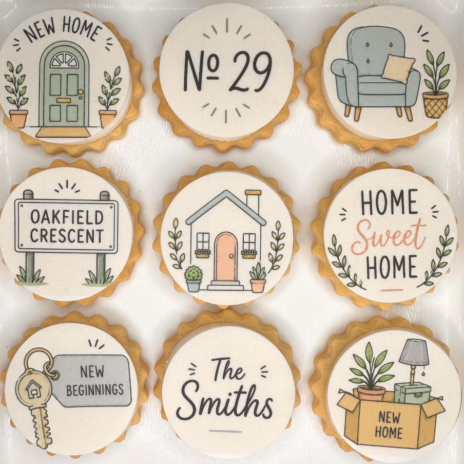 New Home Housewarming Biscuits